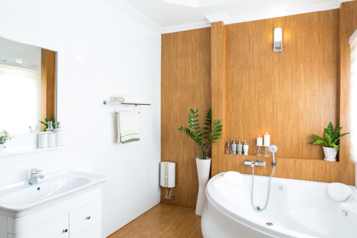 Ремонт ванной комнаты пластиковыми панелями ПВХ недорого
